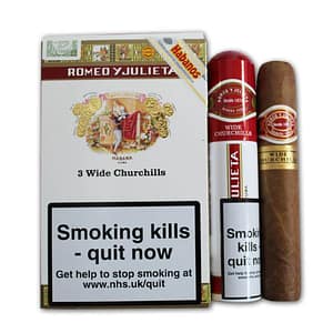 Romeo Y Julieta Wide Churchills Tubos - 3 điếu
