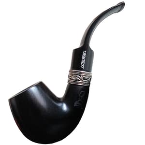 Tẩu xì gà Lubinski Black B3 dáng Sherlock Holmes