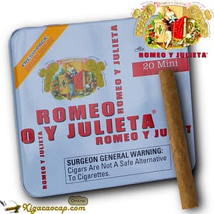 Xì gà Romeo Y Julieta 1875 Mini hộp thiếc - 20 điếu Original