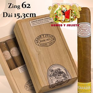Hộp xì gà quà tặng cao cấp Romeo y Julieta Capulet – 3 Điếu