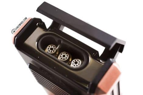 3 khò mạnh mẽ chụm lại làm 1, có thể chú ý kỹ sự tinh sảo của sản phẩm