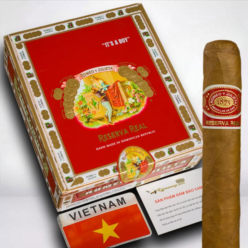 Xì gà Romeo Y Julieta 1875 Reserva Real - hộp 10 điếu